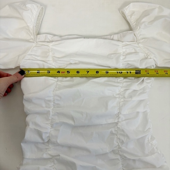 Superdown Rumor Ruched Dress in White Size S - Picture 9 of 10